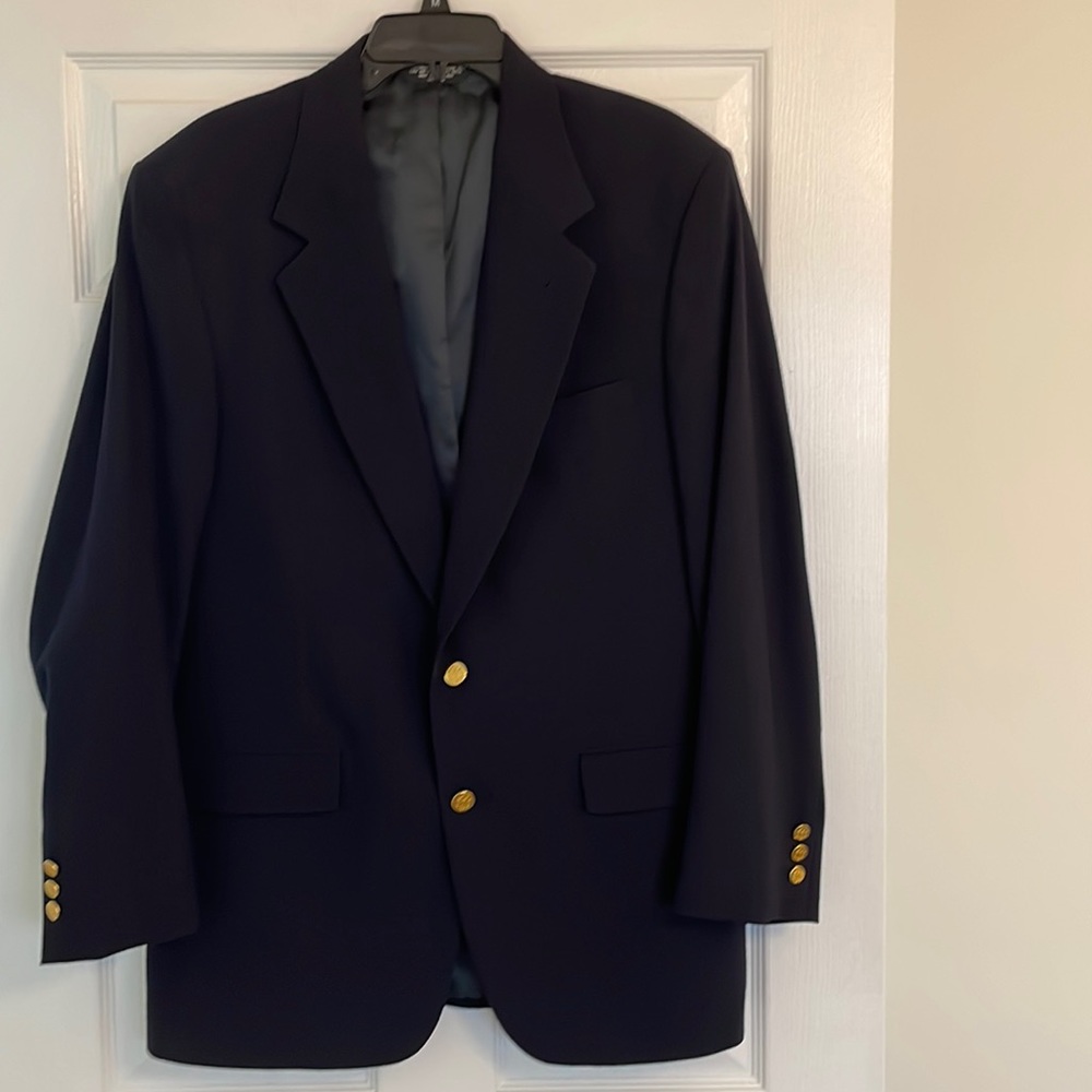 John Alexander wool blazer.